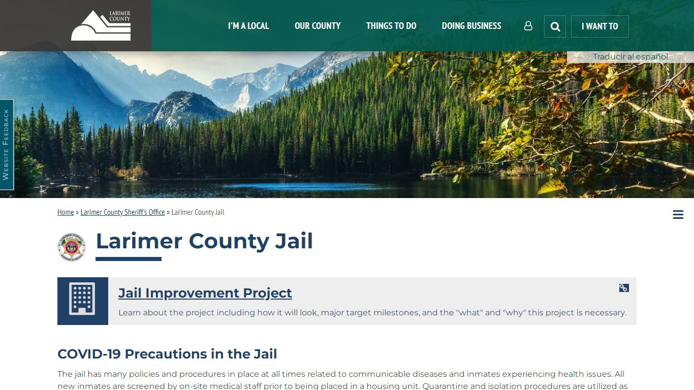 Larimer County Jail | Larimer County