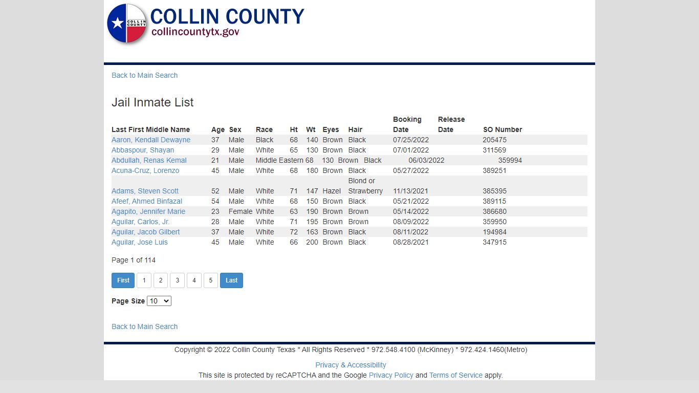 Judicial Online Search - collincountytx.gov